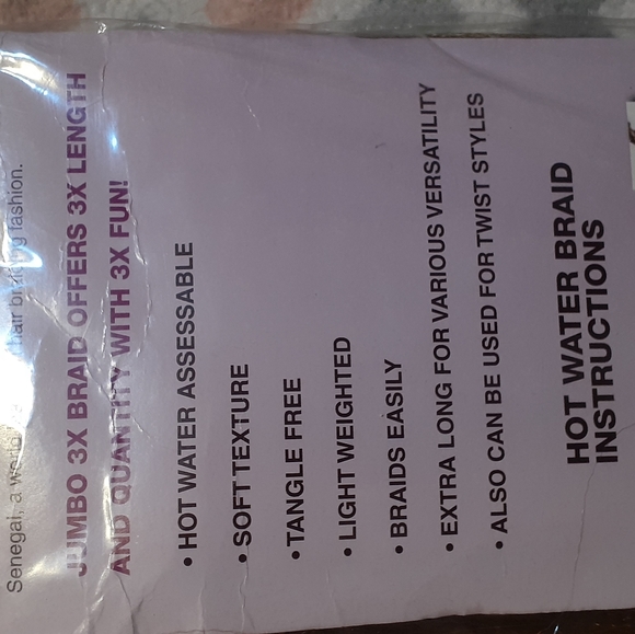 Vivica A. Fox Hair collection 100% kanekalon braiding hair - Picture 5 of 7